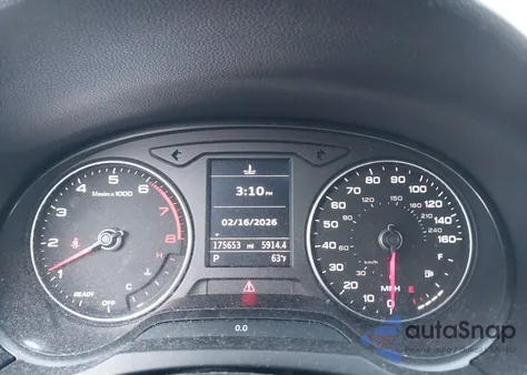 2018 Audi A3 2.0T Premium/2.0T Tech Premium z USA, uszkodzony, nr VIN WAUGUGFF0J1032513